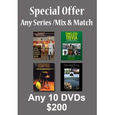 Any 10 DVDs for $200